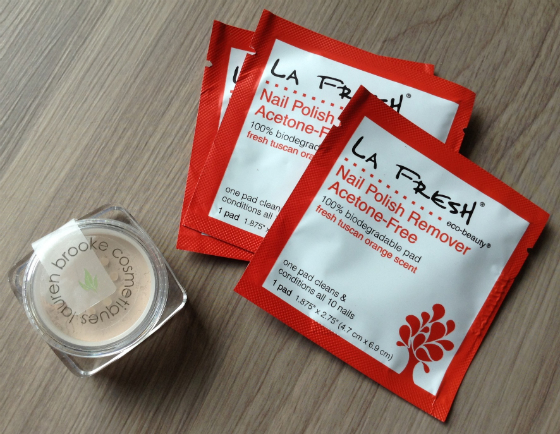 GoodeBox Eco Beauty Subscription Box Review - July 2014 La Fresh