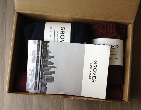 Grover & Friends Men’s Clothing Subscription Review – July 2014 Items
