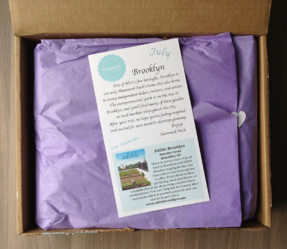 Hammock Pack Subscription Box Review – July 