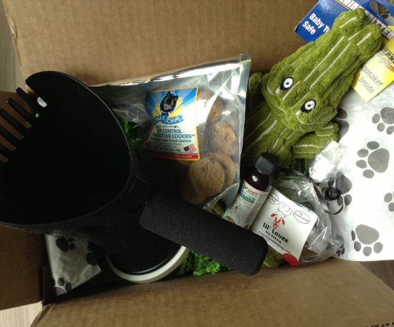 Hero Dog Box Subscription Review - July 2014 Items