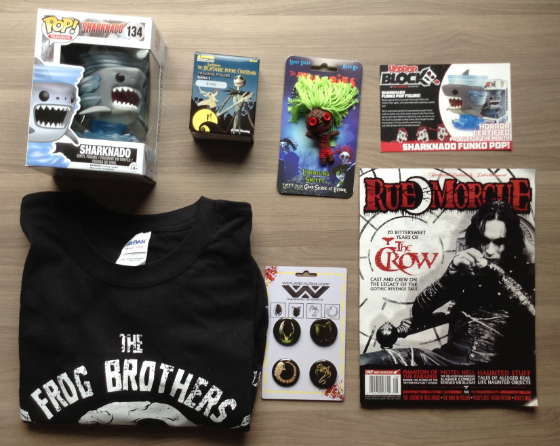 Horror Block Subscription Box Review - July 2014 Items