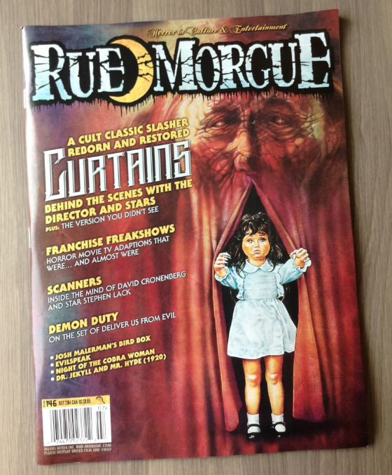 Horror Block Subscription Box Review - July 2014 Magazine