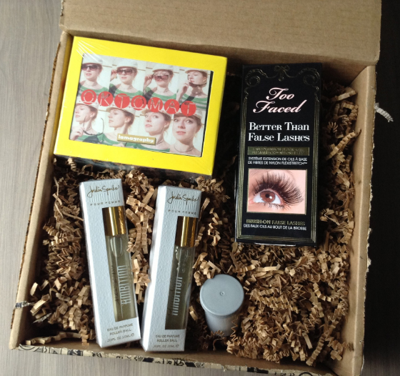 Jordin Sparks Quarterly Subscription Box Review #JOR01 Items
