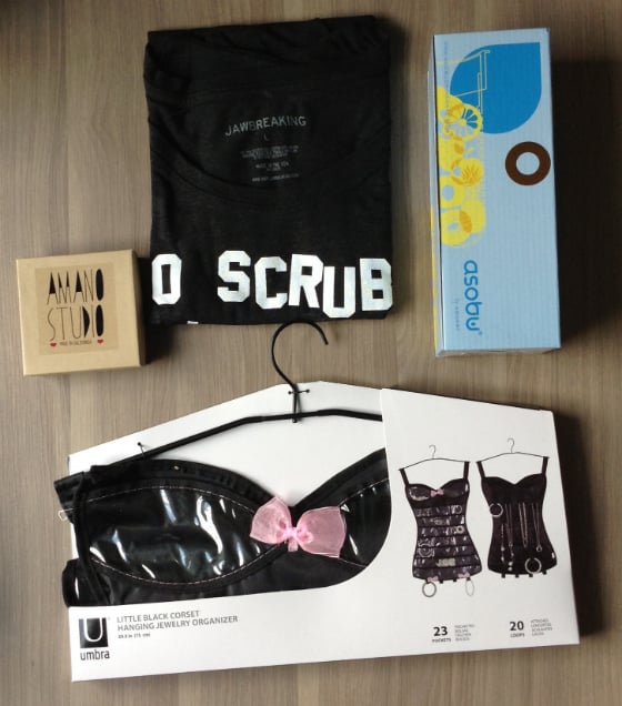 Kelly Rowland Fancy Box Subscription Review - July 2014 Items