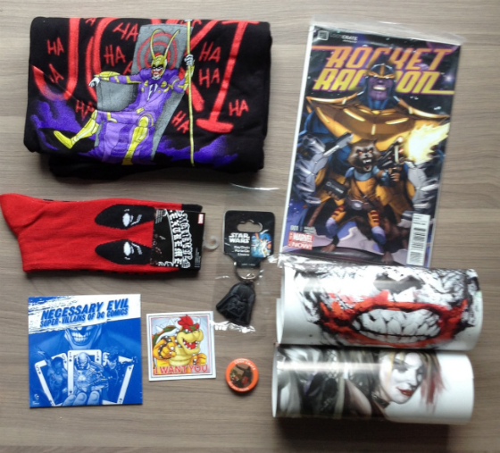 Loot Crate Subscription Box Review & Coupon - July 2014 Items