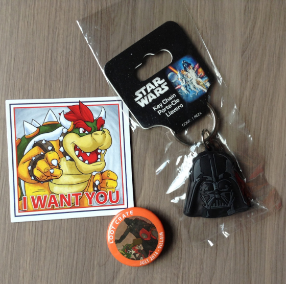 Loot Crate Subscription Box Review & Coupon - July 2014 Magnet