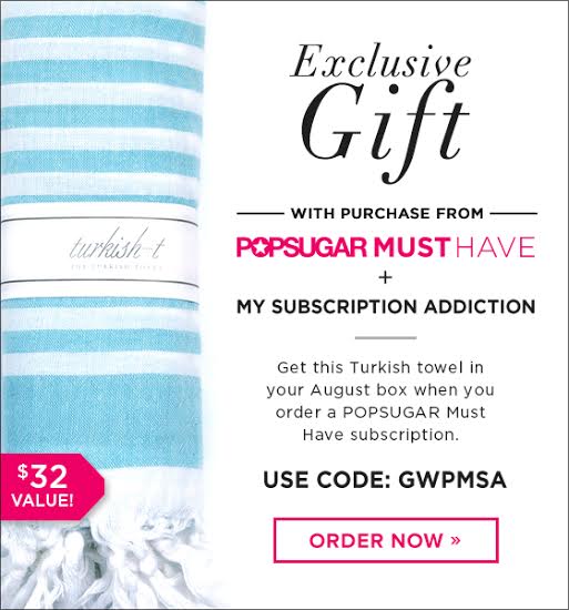 Exclusive POPSUGAR Must Have Coupon - Free $32 Towel!