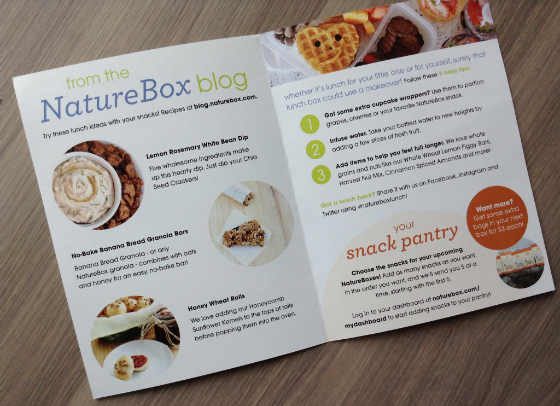 Nature Box Review & 50% Off Coupon – August 2014 Info