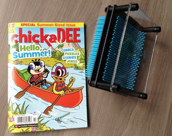 Nerd Block Junior Boys Subscription Box Review – July 2014 Pin Art