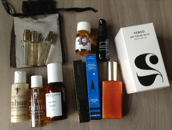 Net-A-Porter Summer Kit Beauty Box Review Items