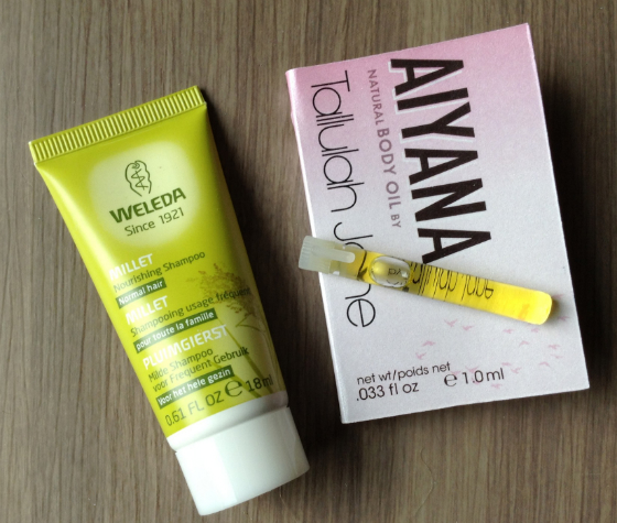 Saffron Rouge Beauty Subscription Box Review - July 2014 Weleda