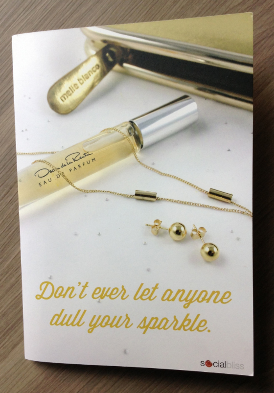 SocialBliss The Style Box Subscription Review – July 2014 Card
