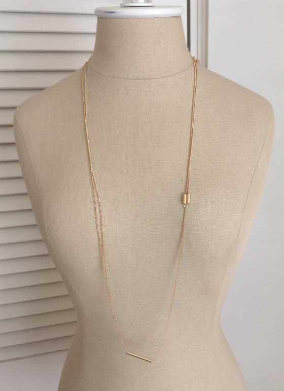 SocialBliss The Style Box Subscription Review – July 2014 Necklace