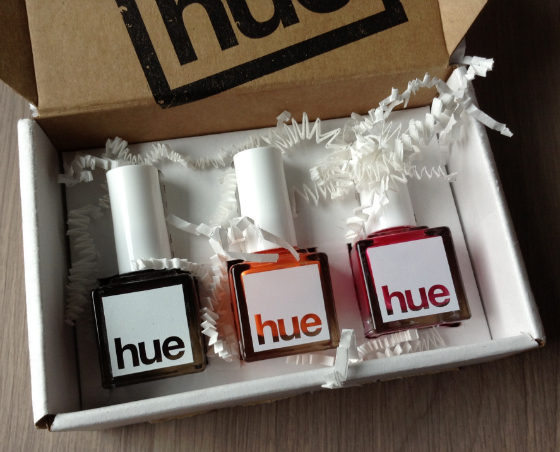 Square Hue Nail Polish Subscription Box Review - July 2014 Polish