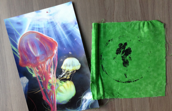Threaded Canvas T-Shirt Subscription Box Review - June 2014 Art