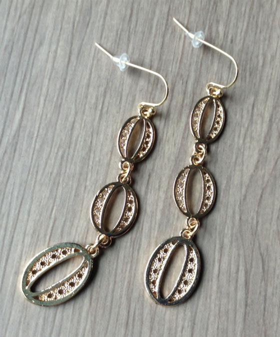 Your Bijoux Box Jewelry Subscription Box Review - July 2014 Earrings