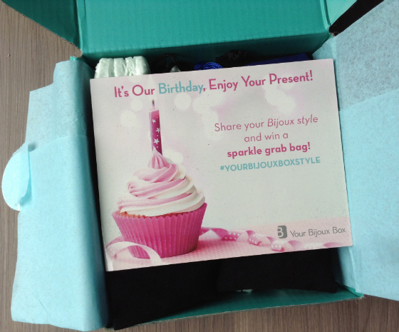 Your Bijoux Box Jewelry Subscription Box Review - July 2014 First Look