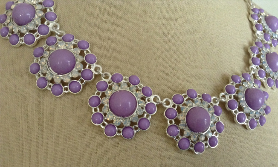 Your Bijoux Box Jewelry Subscription Box Review - July 2014 Purple Detail