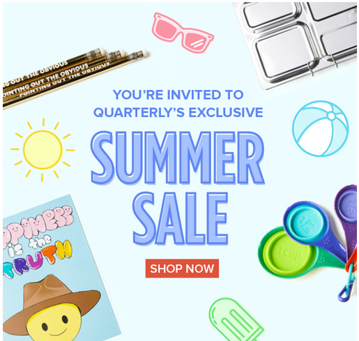 Quarterly Summer Sale - 30% Off 
