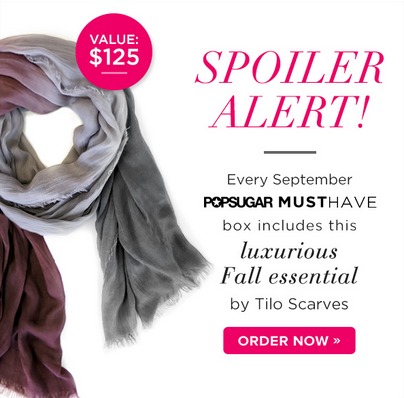 POPSUGAR Must Have September 2014 Spoiler & Coupon