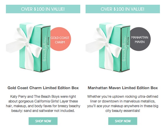 Beauty Box 5 Limited Edition Boxes