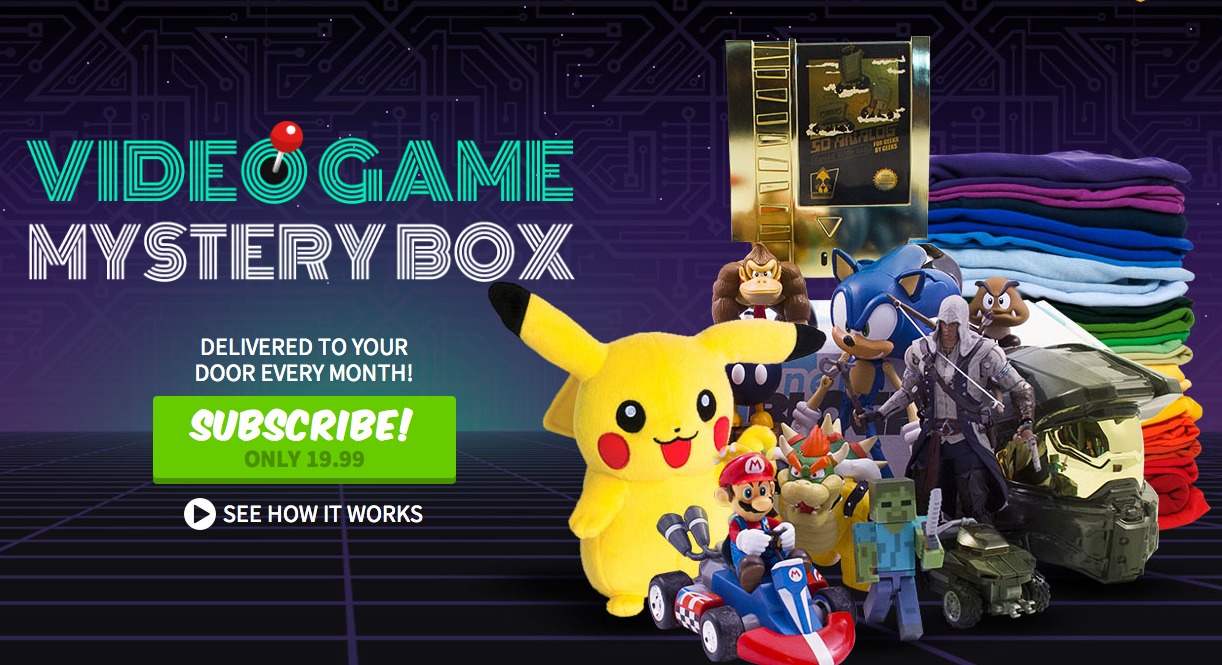 New Subscription Box – Arcade Block!
