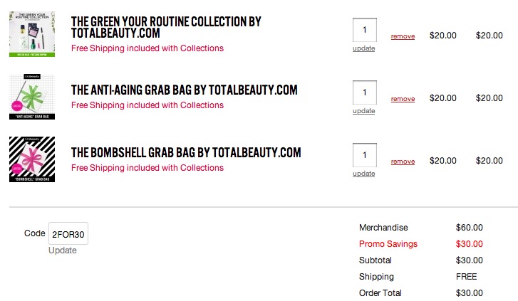 Total Beauty Order
