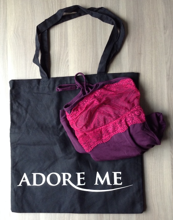 Adore Me Subscription Box Review - August 2014 Items