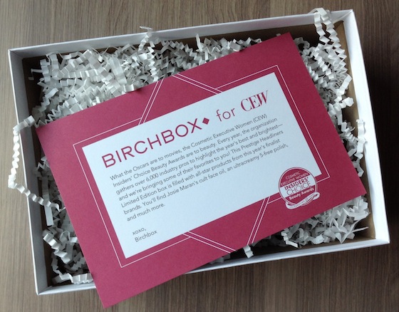 Birchbox Limited Edition CEW Prestige Headliners Box Review First Look