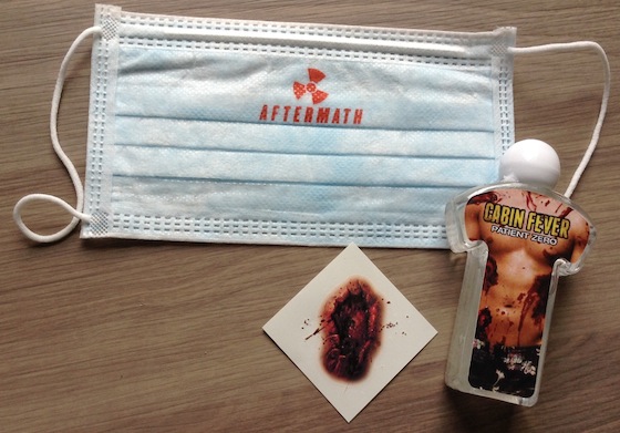 Box of Dread Subscription Box Review - August 2014 Outbreak