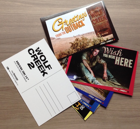 Box of Dread Subscription Box Review - August 2014 Postcards