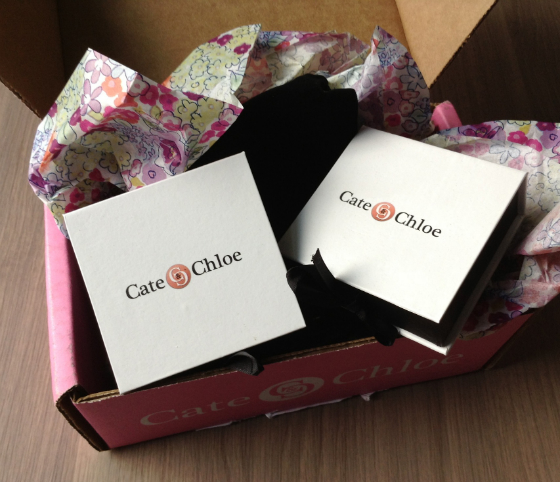 Cate & Chloe Jewelry Subscription Box Review - August 2014 Items