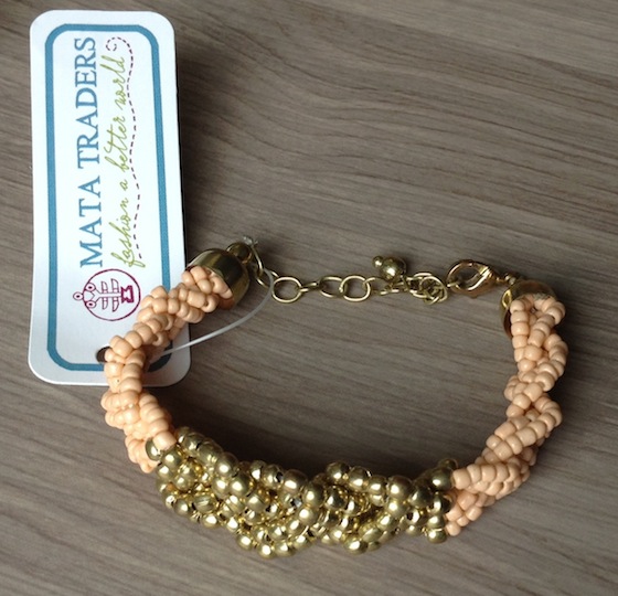 Fair Treasure Subscription Box Review - August 2014 Bracelet