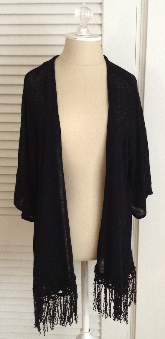 Golden Tote Review - August 2014 Cardigan