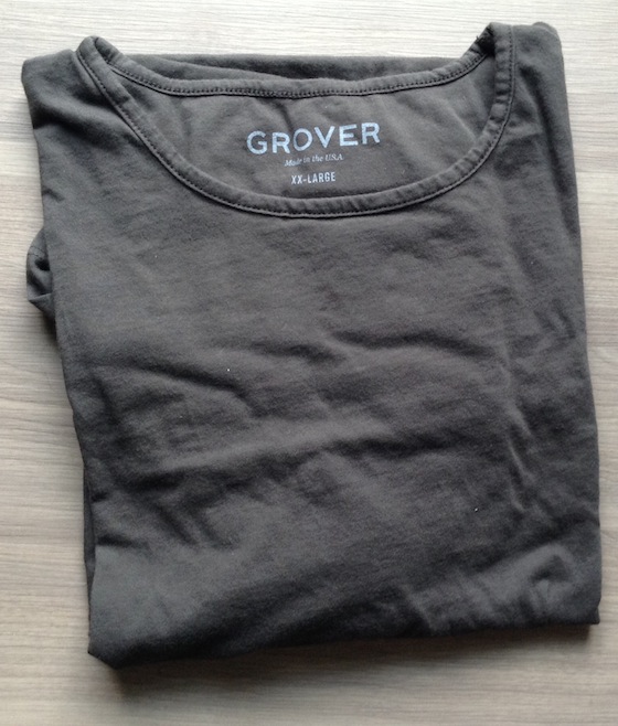 Grover & Friends Men’s Clothing Subscription Review – August 2014 Tee