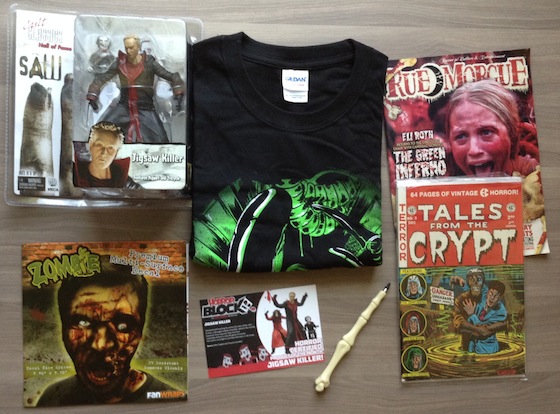 Horror Block Subscription Box Review – August 2014 Items