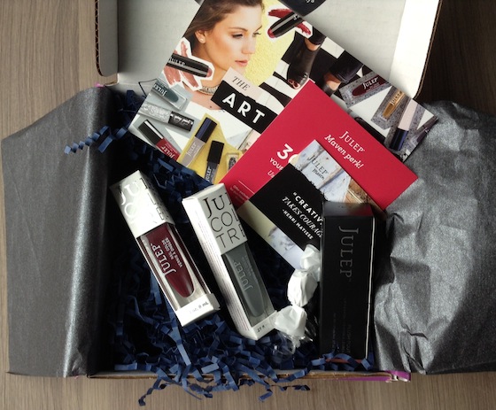 Julep Maven Subscription Box Review & Free Box Code - Sept 2014 Items