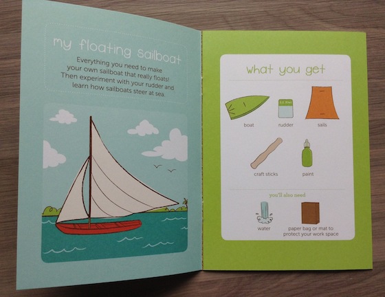 Kiwi Crate Review & 50% Off Coupon Code - August 2014 Sailboat List