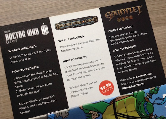 Loot Crate Review & Coupon Code - August 2014 Digital