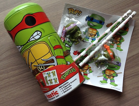 My Geeky Goodies Subscription Box Review - August 2014 TMNT