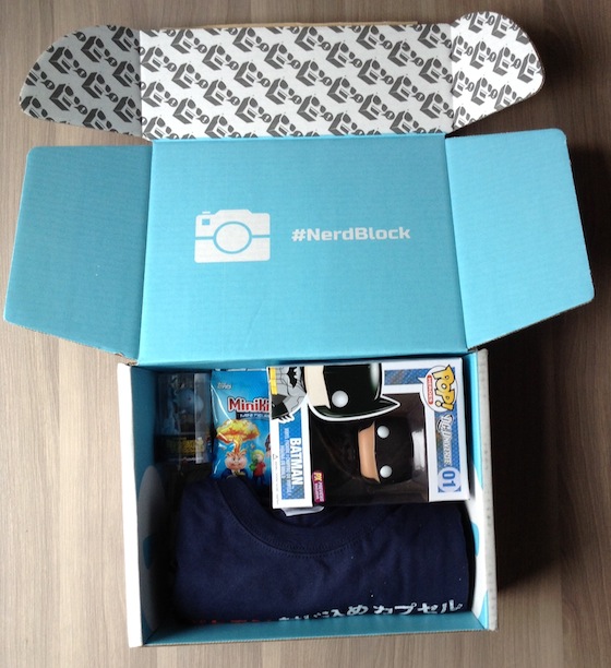 Nerd Block Subscription Box Review - August 2014 First Look