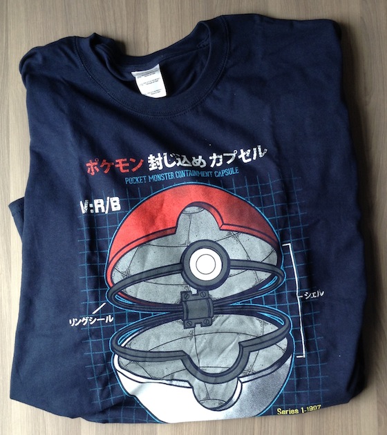 Nerd Block Subscription Box Review - August 2014 Shirt