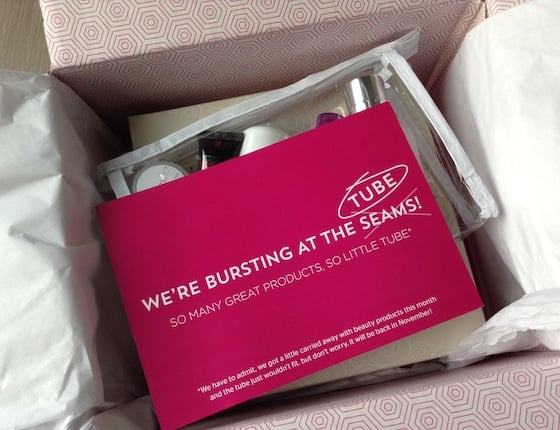 New Beauty Test Tube Subscription Box Review – August 2014 No Tube