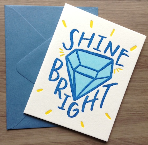 Nicely Noted Subscription Review - August 2014 Shine Bright