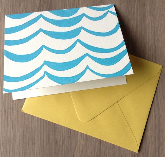 Nicely Noted Subscription Review - August 2014 Waves