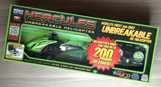 Remote Control Subscription Box Review - August 2014 Hercules