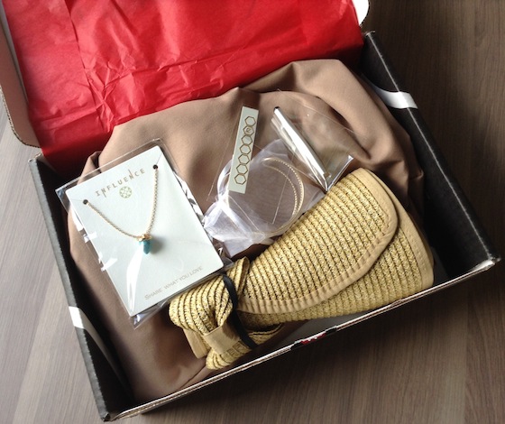 Social Bliss The Style Box Subscription Review – August 2014 First Look