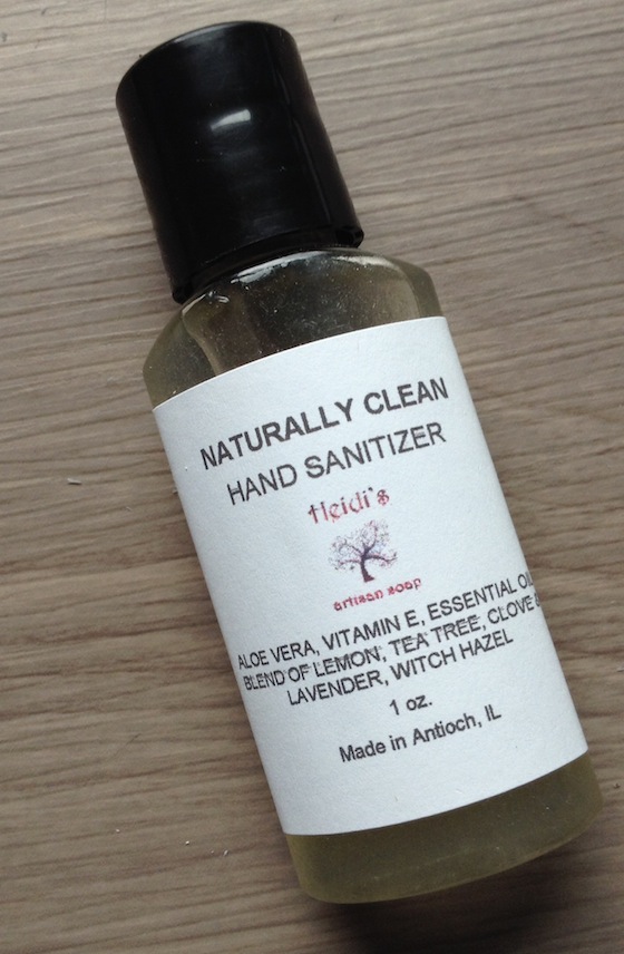 Sudsy Box Subscription Review - August 2014 Sanitizer