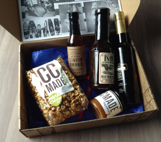 Gourmet Taste Trunk Subscription Box Review - July 2014 Items
