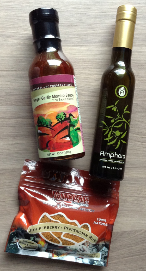 Taste Trunk Health Box Subscription Review - July 2014 Olive Oil
